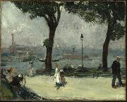 William Glackens, East River Park